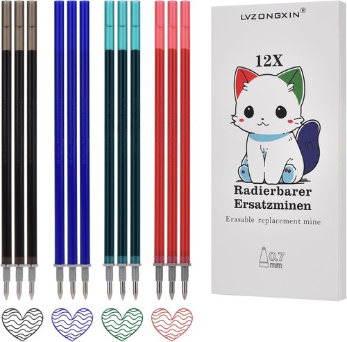 Löschbare gelstift minen set - löschbare,