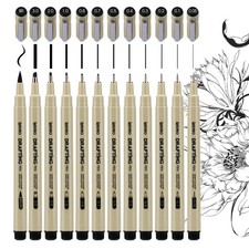 Micron Fineliner Stifte 12