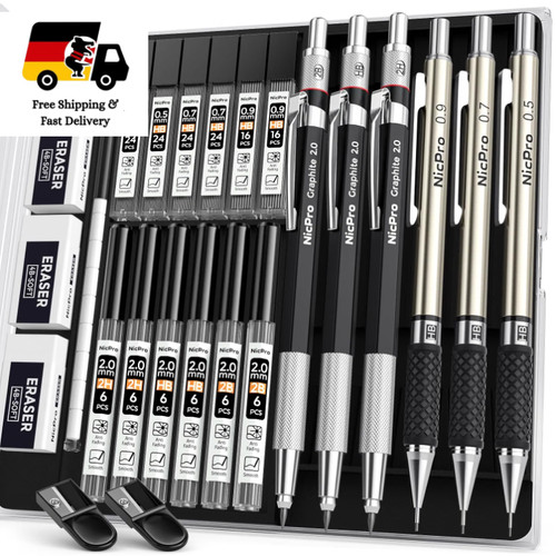 Nicpro druckbleistifte set - nicpro, 6