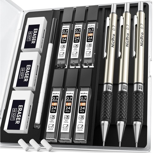 Metall druckbleistift set - set, 3