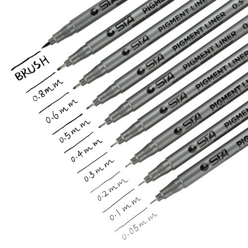 Dealkits fineliner stifte - 9,