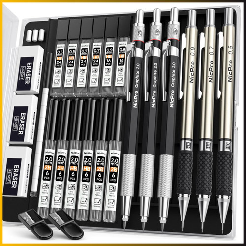 Nicpro druckbleistifte set - nicpro,