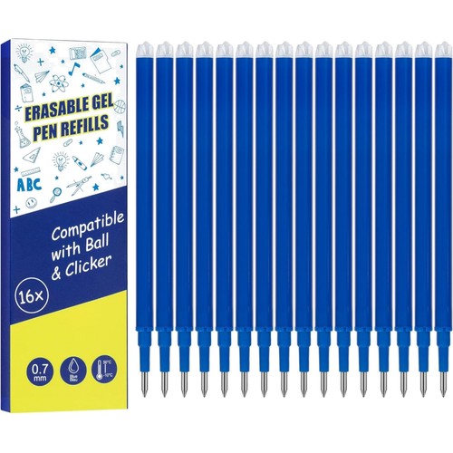 Ersatzminen radierbar blau - radierbar,